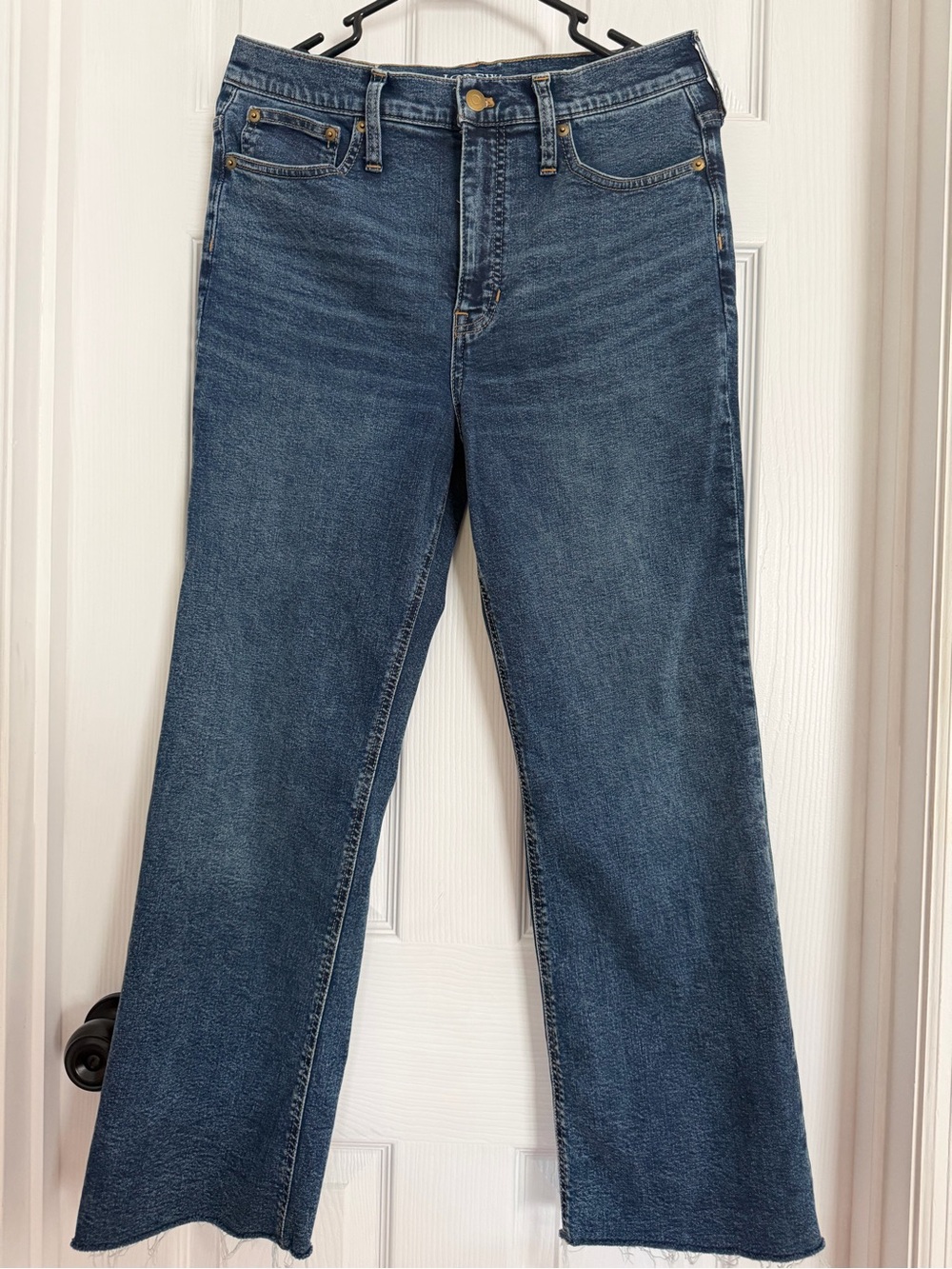 J. Crew Dark Blue Flare Jeans